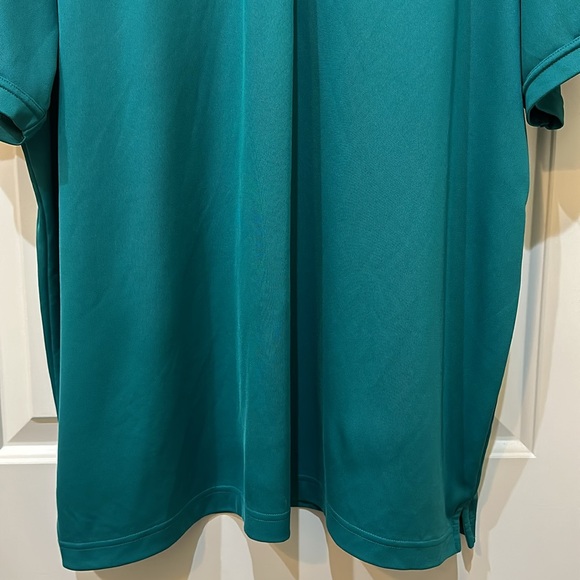 Under Armour Teal Polo Shirt with Logo - Picture 3 of 5